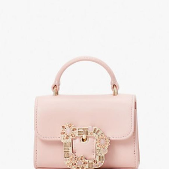 kate spade | Bags | Kate Spade Lovitt Buckled Micro Tophandle Crossbodypink Brand Newnever Used 